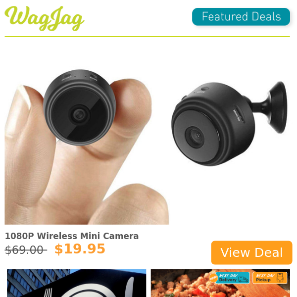 $19.95 for a 1080P Wireless Mini Camera