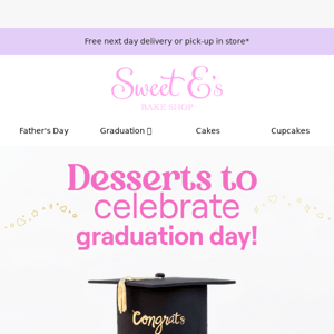 Celebrate Graduation with Too-Cute-To-Eat Sweet treats!