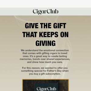 Surprise Dad This Father's Day with CigarClub