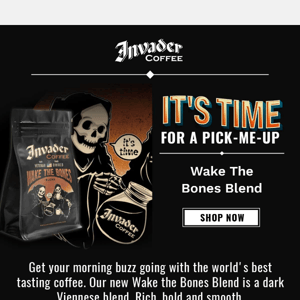 Wake The Bones Blend 💀 Get Your Morning Buzz!