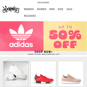adidas up to 50% off ➡️