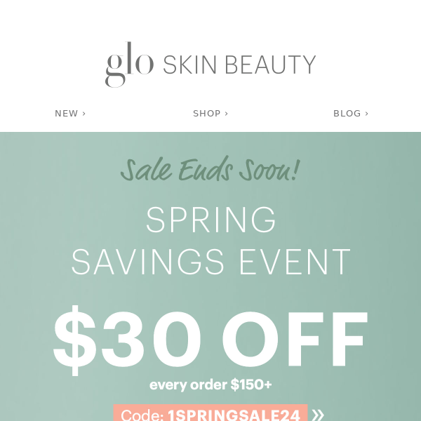 A sale for spring - save $40 off🌷