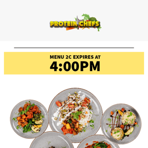 📢MENU 2C EXPIRES SOON!