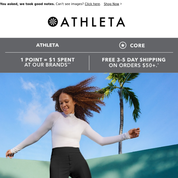 Back by popular demand: The Endless Pant (+ more!) are available again. -  Athleta