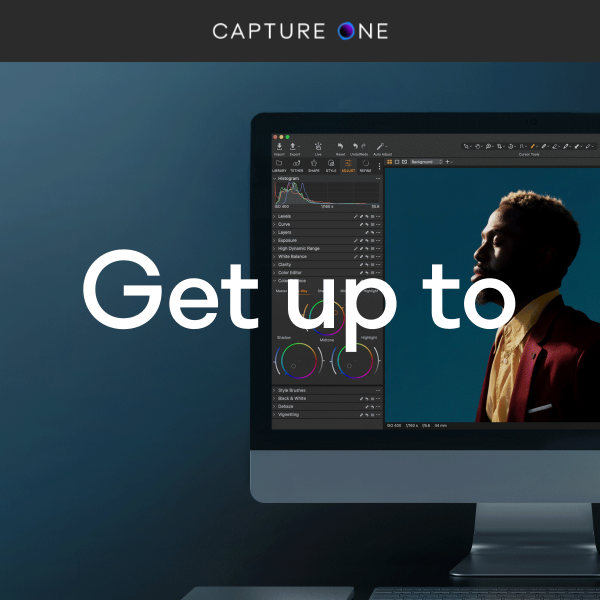 Save up to 40% on Capture One Pro