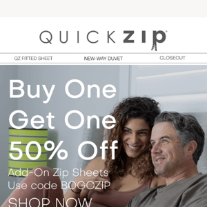 Hey Quick Zip, did you know only 32% of men regularly change their sheets?