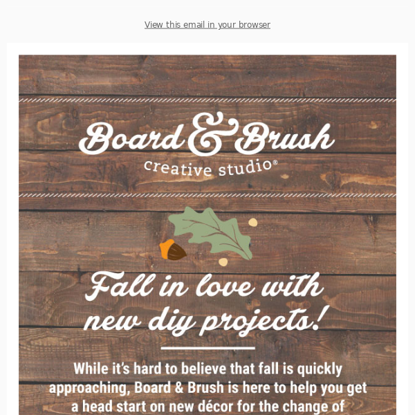 🍁 New designs for fall from Board & Brush!