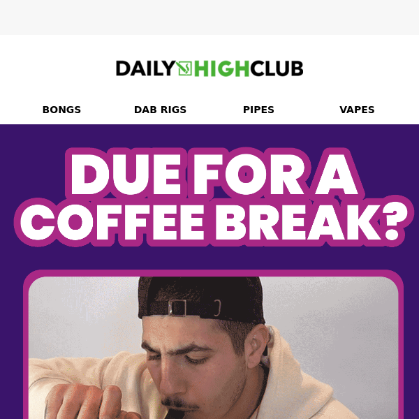 coffee break or smoke break? ☕️💨