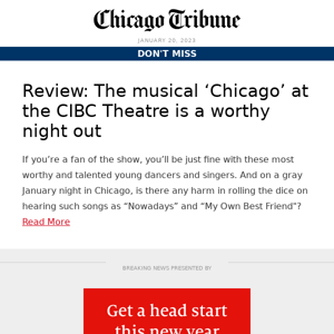 Review: The musical ‘Chicago’ at the CIBC Theatre is a worthy night out