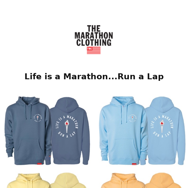 Life is a Marathon...Run a Lap 🏁