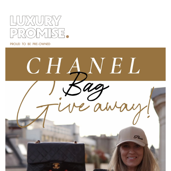 We’re giving away a CHANEL bag for Christmas! 🎁