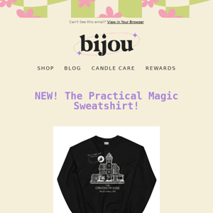 💚🔮 NEW! Practical Magic Sweatshirt 🔮💚