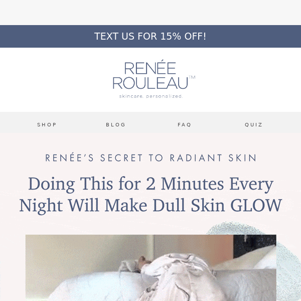 Get Glowy Skin in 2 Minutes with Renee's Secret Trick! 💫