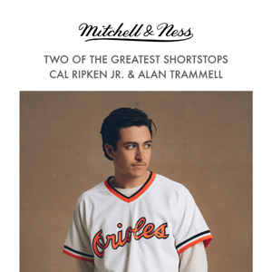 ️️’80s Shortstops | New Cal Ripken Jr. + Alan Trammell BP Jerseys!