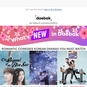 Daebak Newsletter 💌 Mar 1st Week