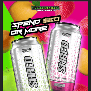 Your chance to get Shred Energy FREE! 💥