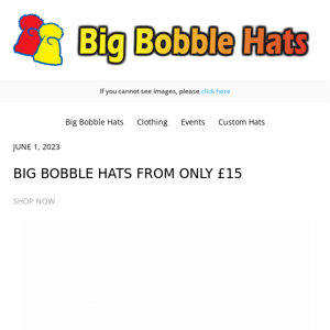 BIG BOBBLE HATS