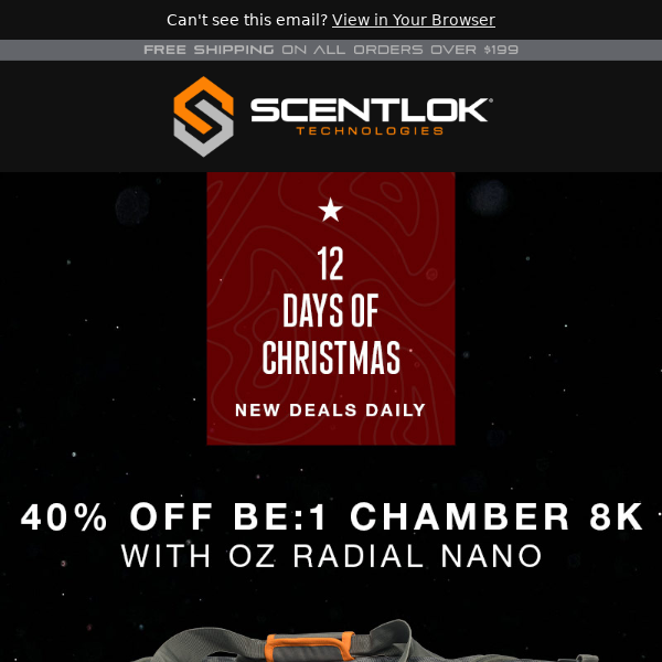 12 Days of Christmas: 40% off BE:1 Chamber 8K