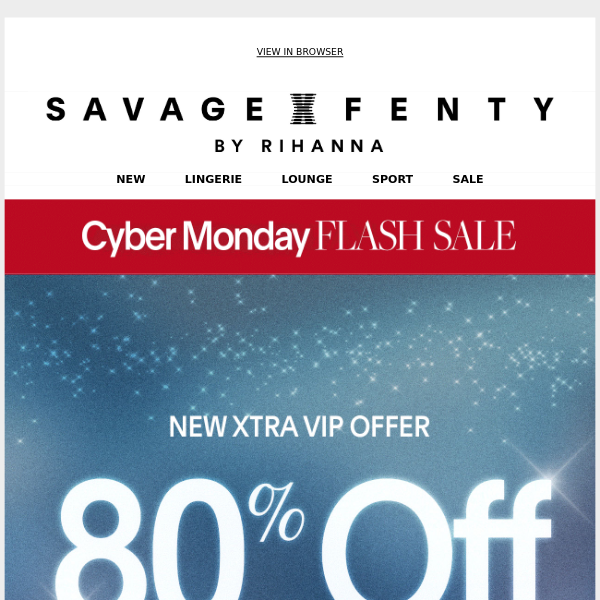 Savage fenty cyber sales monday