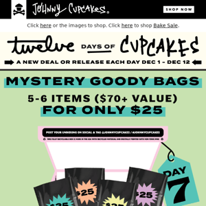 Day 7 - $25 Mystery Goody Bags