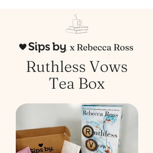 NEW: Ruthless Vows Tea Box 📖