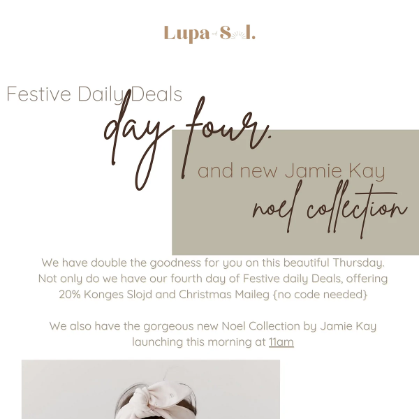 NEW JAMIE KAY + DAY 4 FESTIVE DAILY DEALS