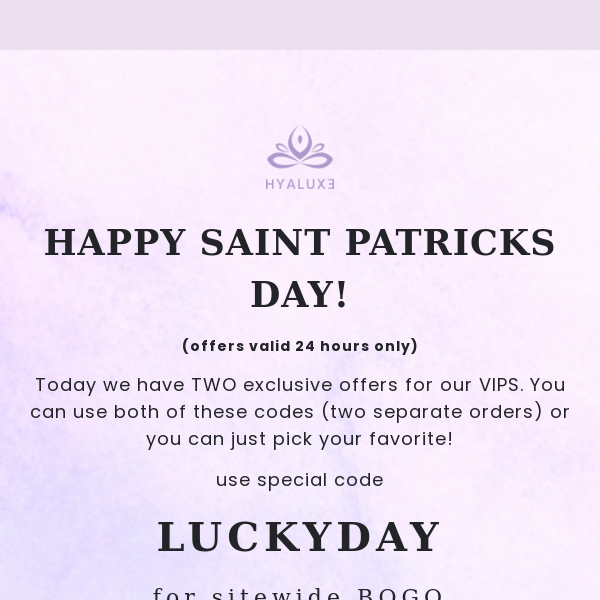 🍀Today is a lucky day🍀