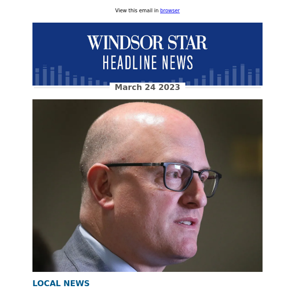 Mayor Dilkens 'not able' to comment on retired police chief's salary