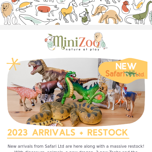 New Arrivals From Safari Ltd! Toobs, Dinosaurs & More 🦖