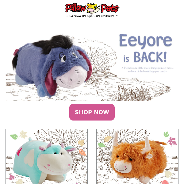 Eeyore! 😍 Back in stock!