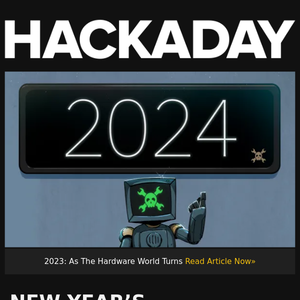 Hackaday Newsletter 0x8F