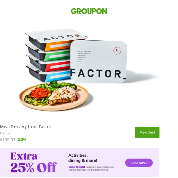 ✦ Factor Meal Kit Deal! w/ Keto, Paleo, Plant-Based & Dairy-free Plans ✦