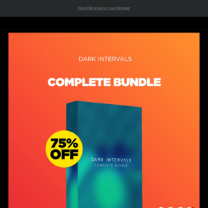 🔥 INSANE DEAL: 75% Off Dark Intervals Everything Bundle!