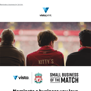 Nominate a business for an unforgettable Liverpool FC experience