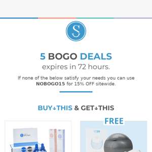 4 BOGO's you can't pass up