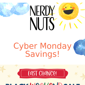 Cyber Monday Smunchy Savings! 🥜