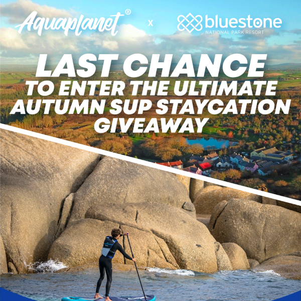 Giveaway Ends Tonight! Win The Ultimate Autumn SUP Staycation ⌛