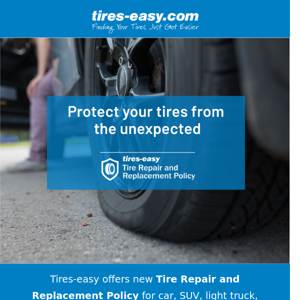 NEW: Tire Repair and Replacement Policy