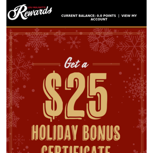 Lou Malnati's, your holiday bonus is inside. 💰🎁