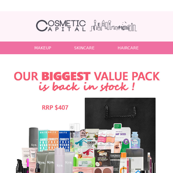 Hi, beauty items for $1?
