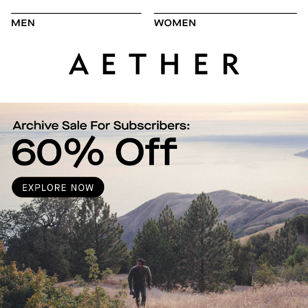 Archive Sale: 60% Off For Subscribers