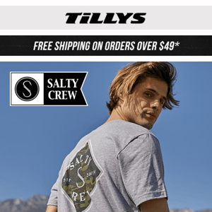 🐠 New Salty Crew Tees & Shorts