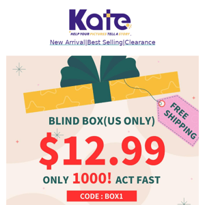 🎉Only $12.99! Blind Box on sale now! Only 1000 left!