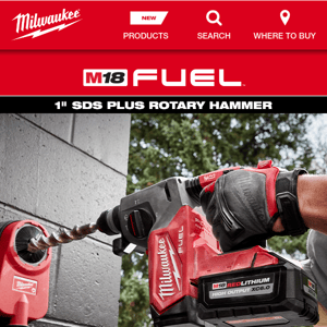 Fastest Drilling Rotary Hammer in Class