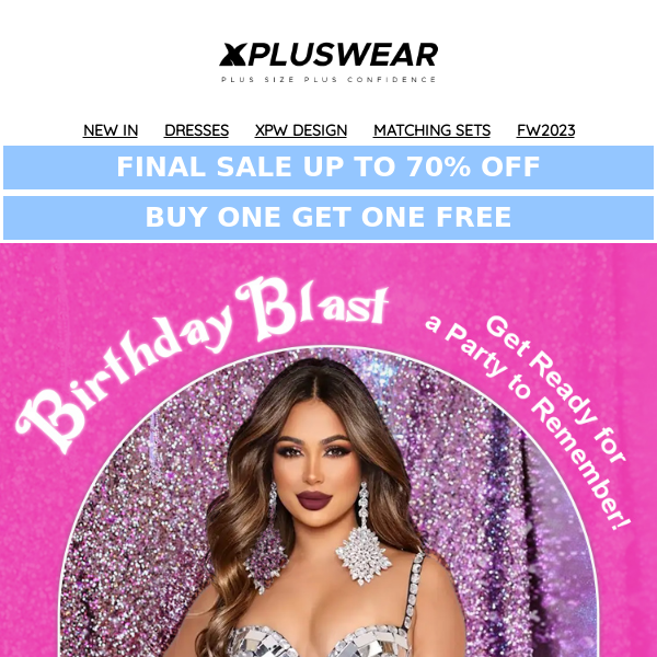😍.Xplus Wear.Birthday Dress Dreams: Explore Fashionable and Flattering Party Dresses!