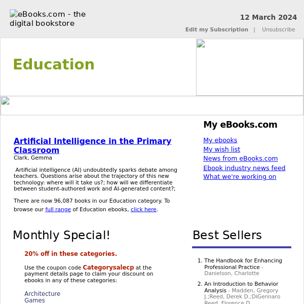 Education : Artificial Intelligence in the Primary Classroom by Gemma Clark