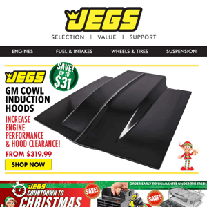 Restoration Savings Made Easy With JEGS!