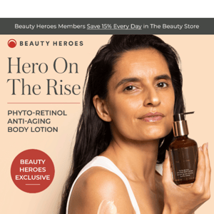 Hero On The Rise: Brand New, Exclusive True Botanicals Launch!