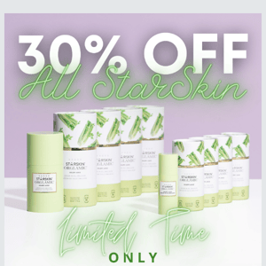 30% Off Starskin💆‍♀️