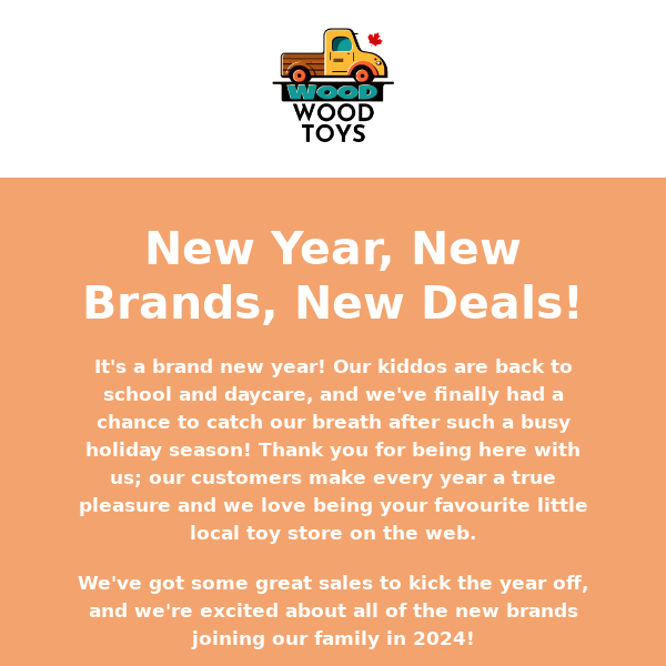 New Year, New Brands, New Deals!